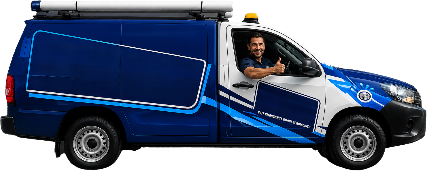 Cabarita Blocked Drains service van