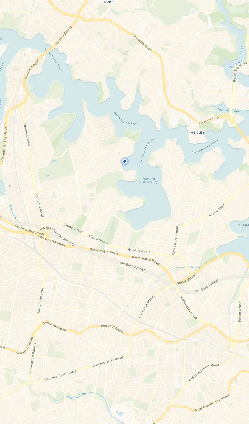 Map of the Cabarita service area and the surrounding suburbs we cover.