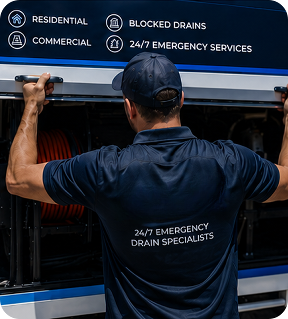 Licensed blocked drain plumber servicing a Cabarita home
